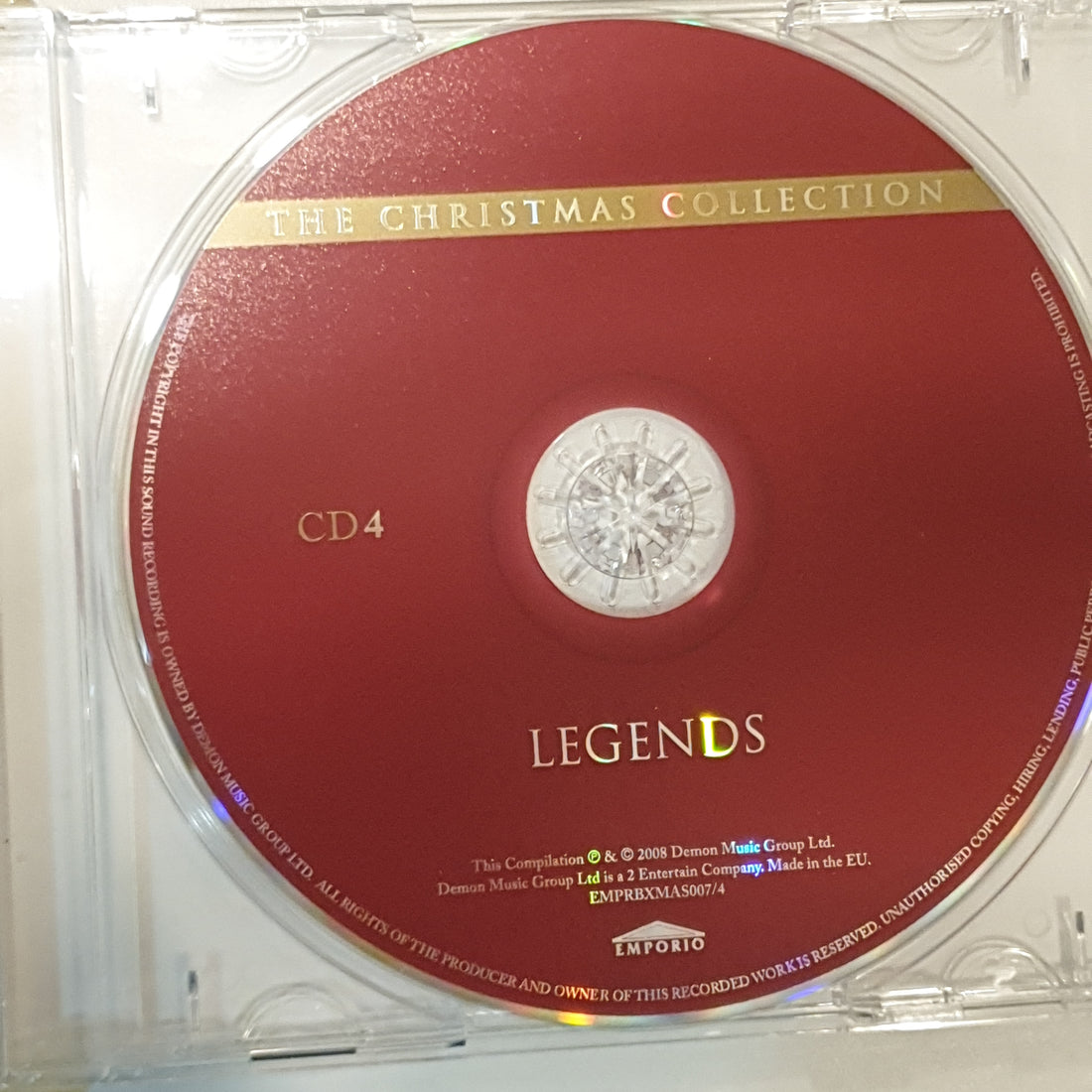 ซีดี Various - Legends - The Christmas Collection (CD) (NM) (4 CD)