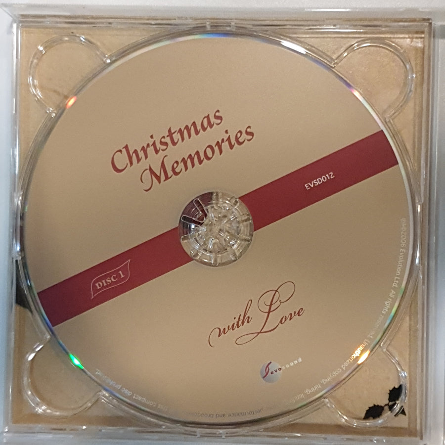 ซีดี Various - Christmas Memories With Love (CD) (VG+) (2 CD)