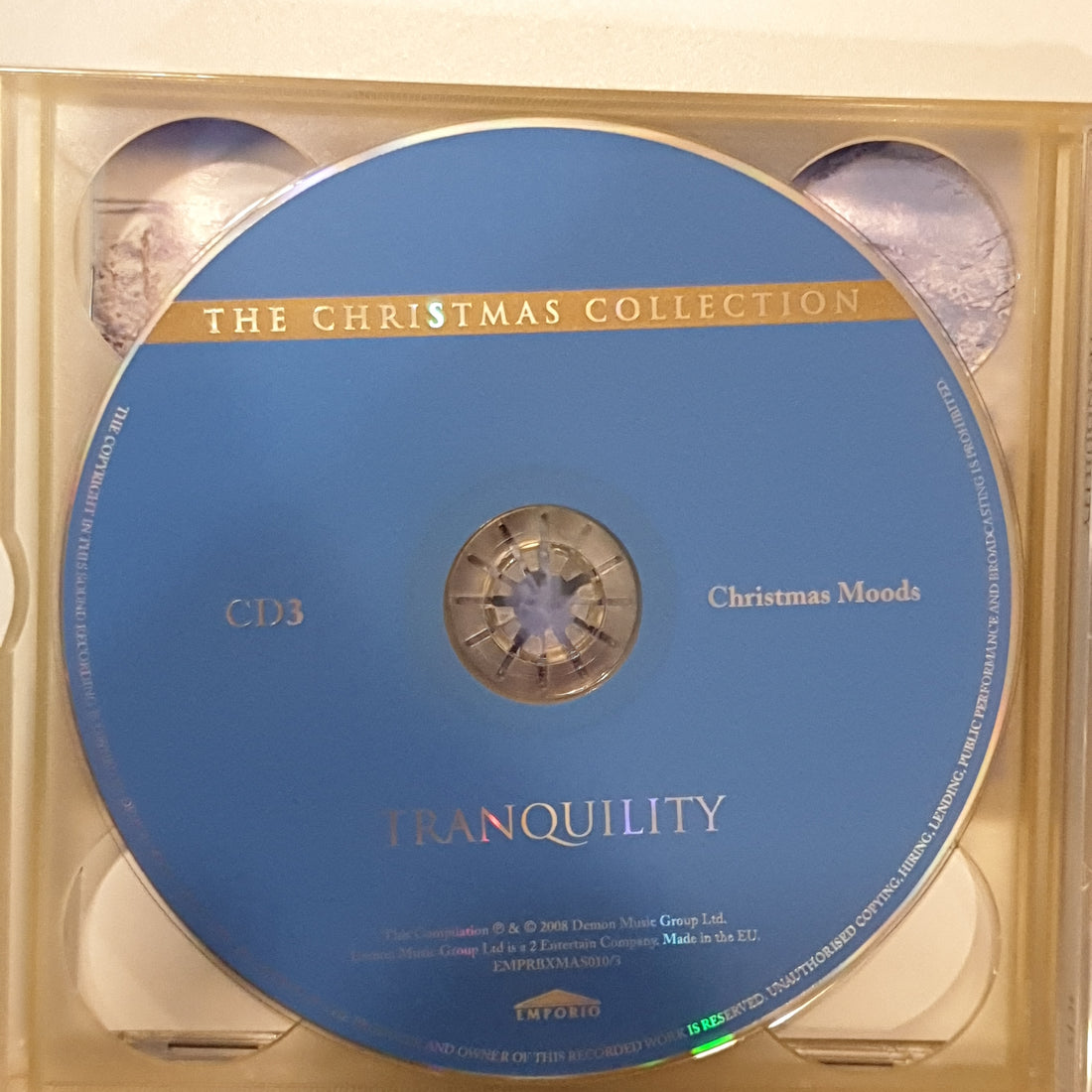 ซีดี Various - Tranquility The Christmas Collection (CD) (VG+) (4 CD)