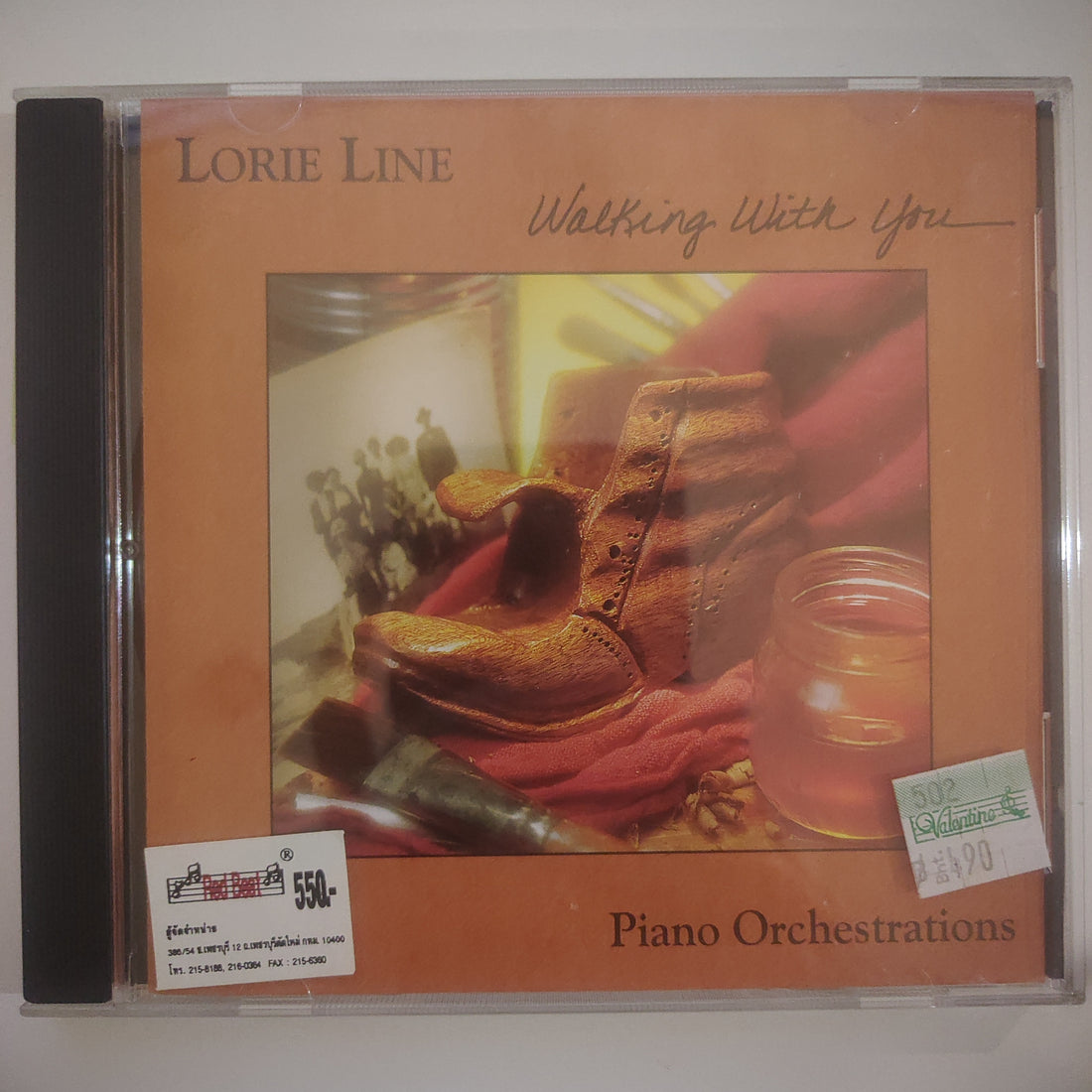 ซีดี Lorie Line - Walking With You Piano Orchestrations CD NM or M-