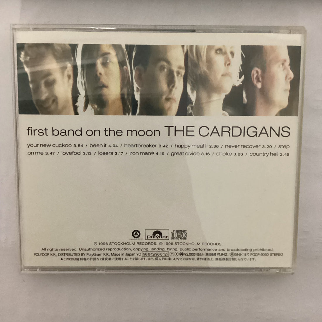 ซีดี The Cardigans - First Band On The Moon CD VG+