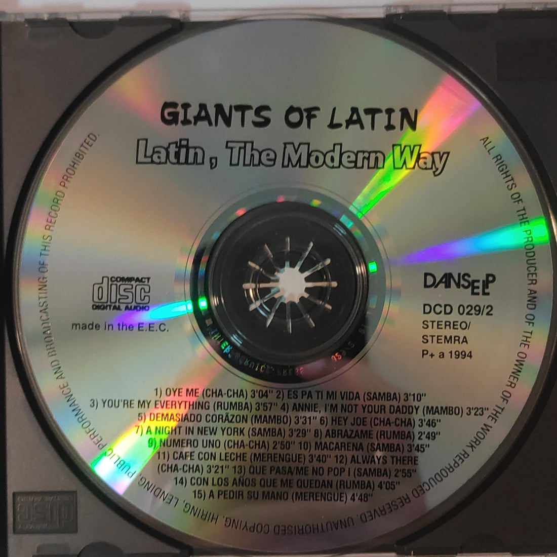 ซีดี Giants Of Latin - Latin, The Modern Way (CD) (VG+)