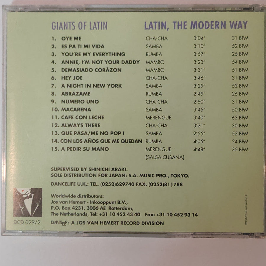 ซีดี Giants Of Latin - Latin, The Modern Way (CD) (VG+)