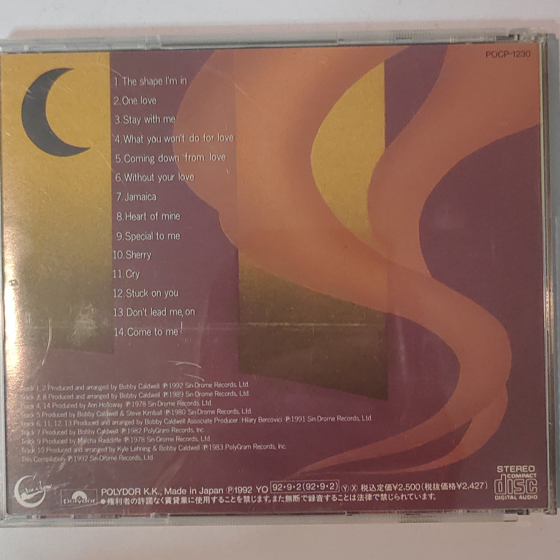 ซีดี Bobby Caldwell - Greatest Hits CD VG+