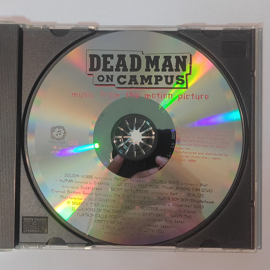 ซีดี Various - Dead Man On Campus (Music From The Motion Picture) (CD) (VG+)