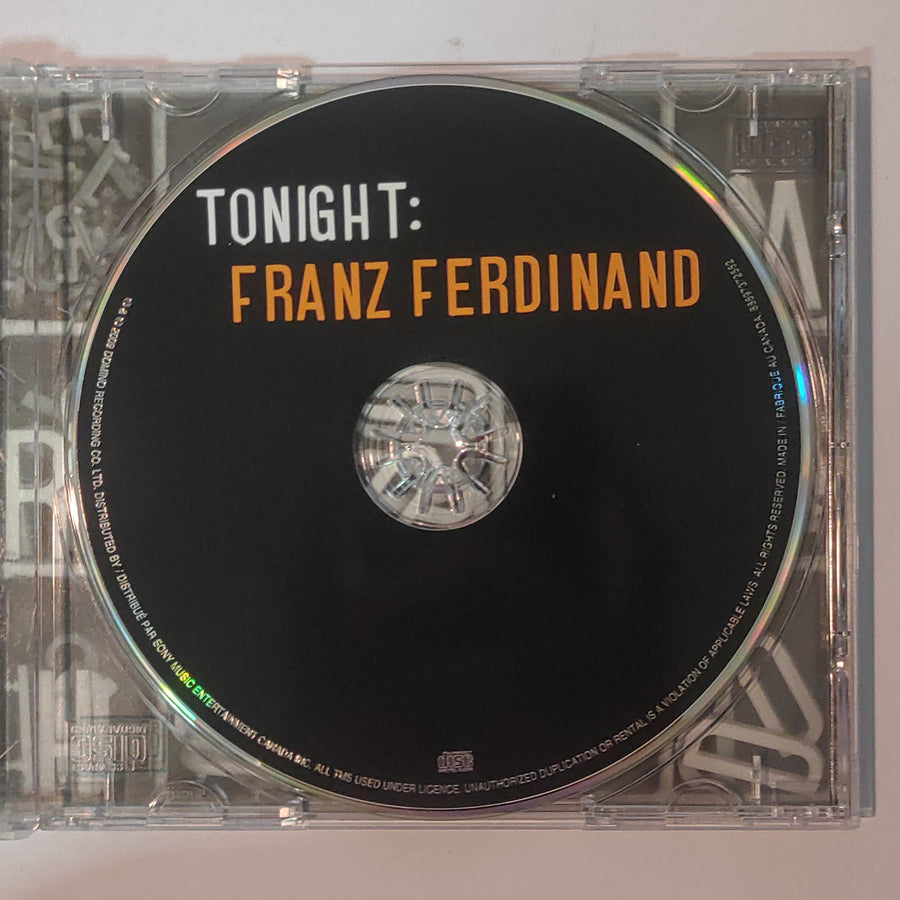 ซีดี Franz Ferdinand - Tonight: Franz Ferdinand CD VG+