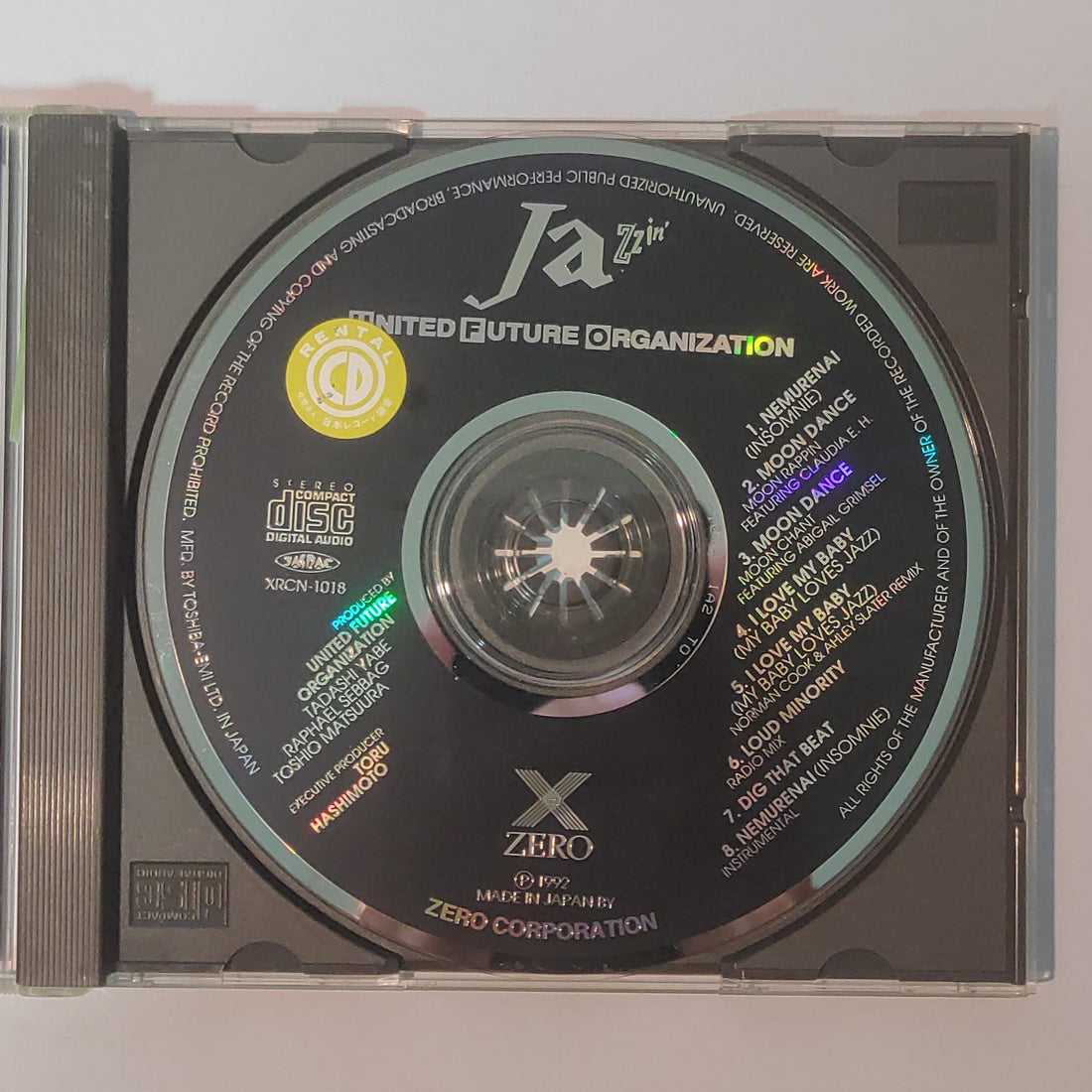 ซีดี United Future Organization - Jazzin' CD VG