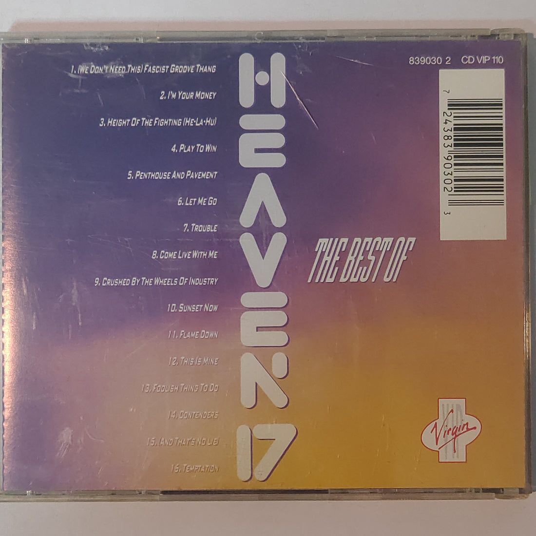 ซีดี Heaven 17 - The Best Of Heaven 17 CD VG+