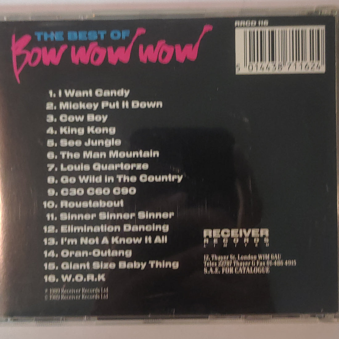 ซีดี Bow Wow Wow - The Best Of (CD) (NM or M-)