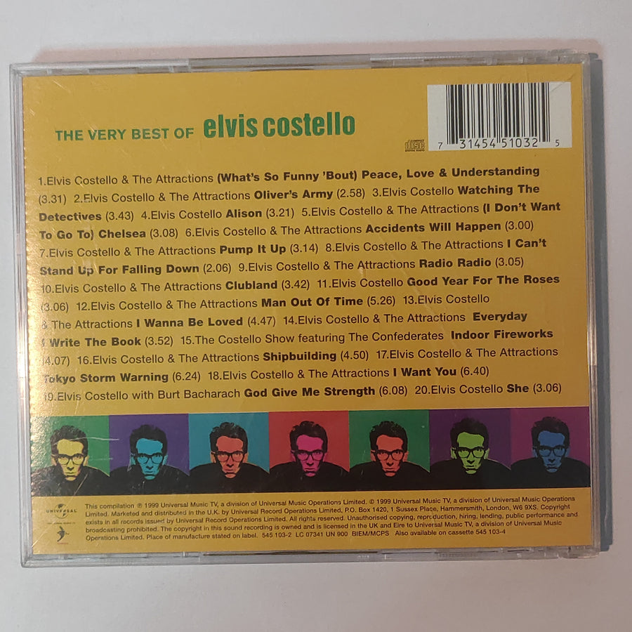 ซีดี Elvis Costello - The Very Best Of CD VG