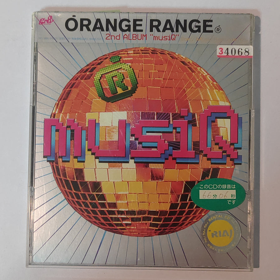 ซีดี ORANGE RANGE - MusiQ (CD) (G)