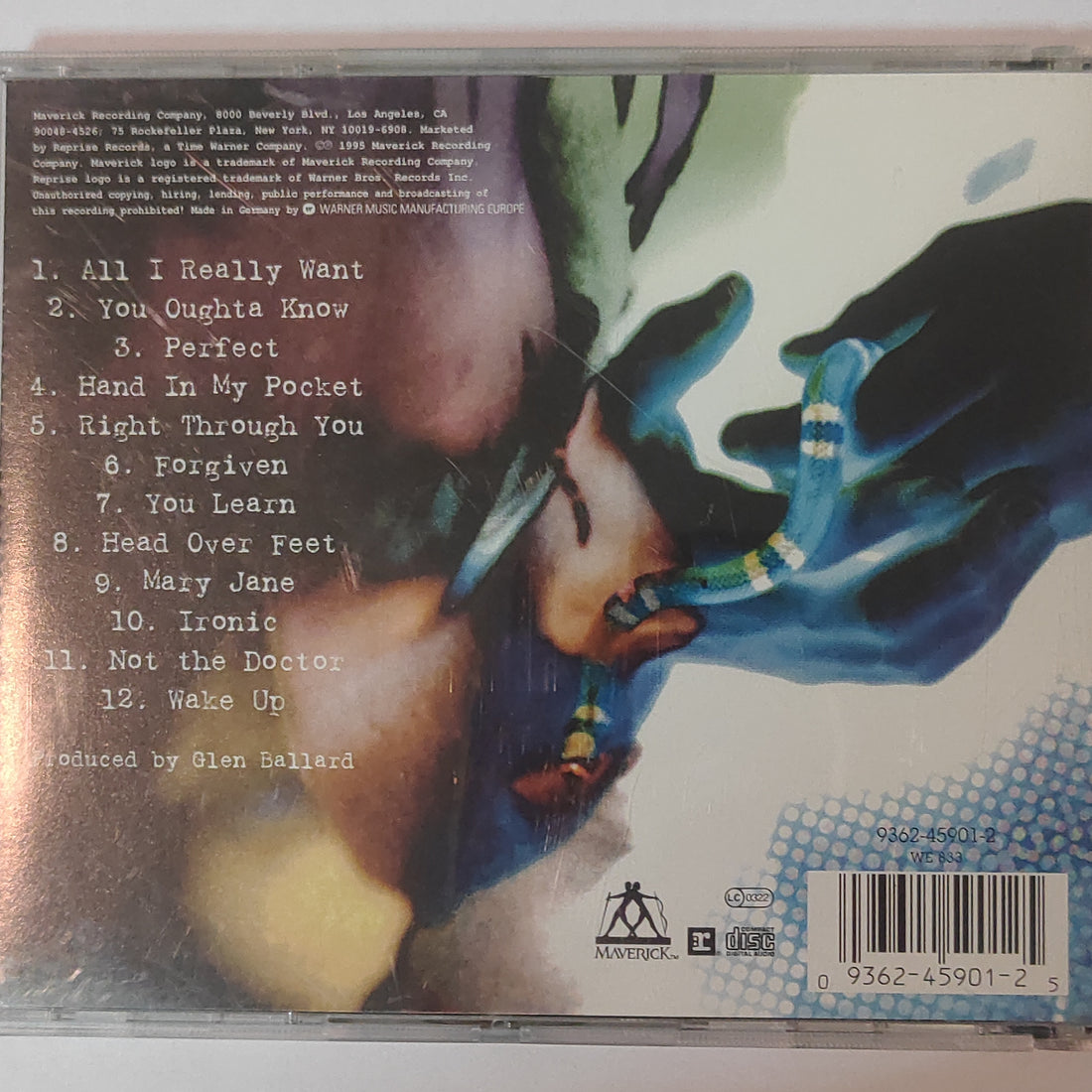 ซีดี Alanis Morissette - Jagged Little Pill CD VG+