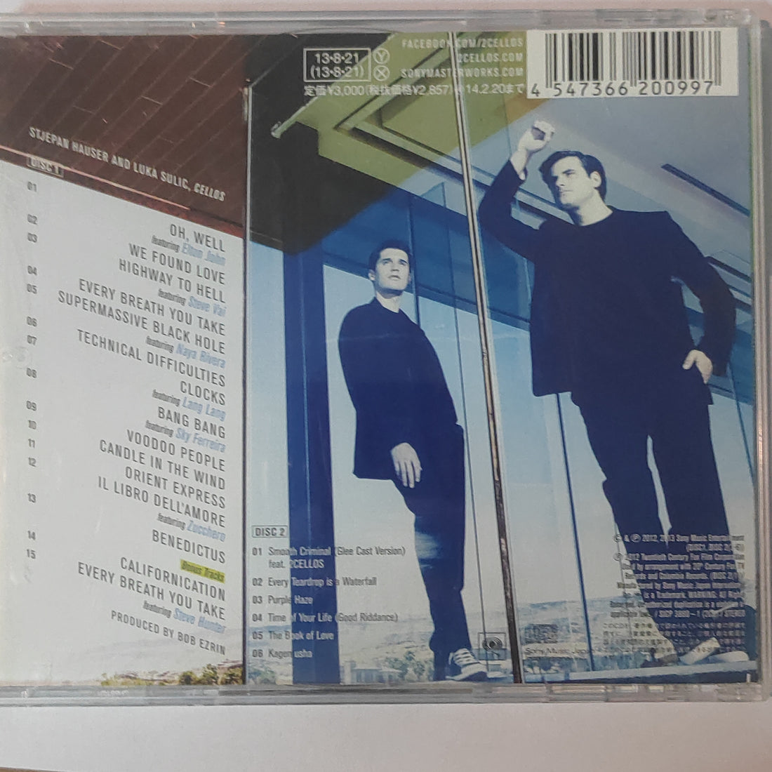 ซีดี 2Cellos - In2ition (CD) (VG+) (2CDs)