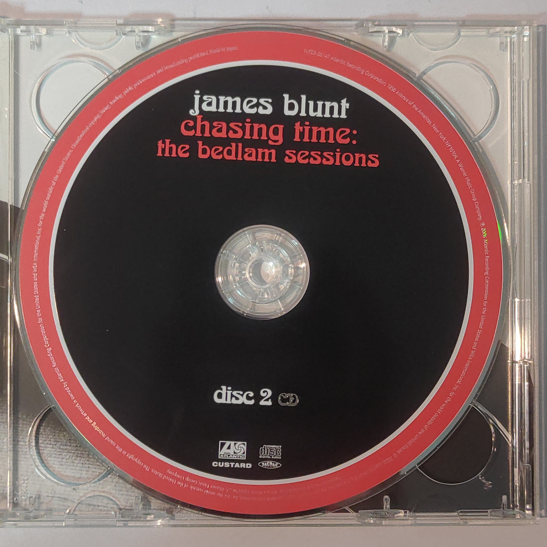 James Blunt - Chasing Time: The Bedlam Sessions (CD) (VG+)
