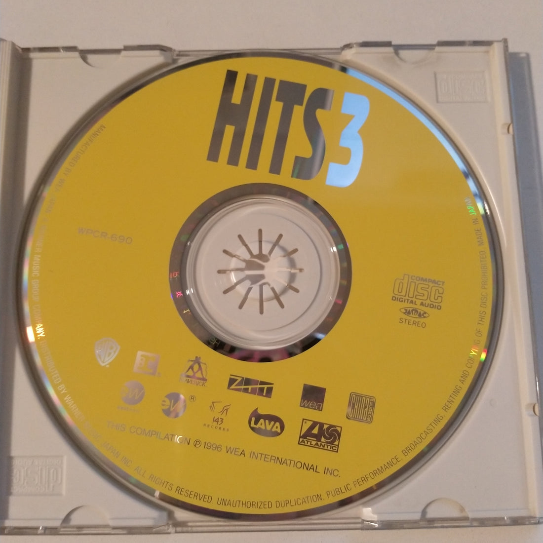 ซีดี Various - Hits 3 (CD) (VG+)