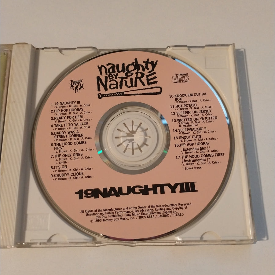 ซีดี Naughty By Nature - 19 Naughty III (CD) (VG+)