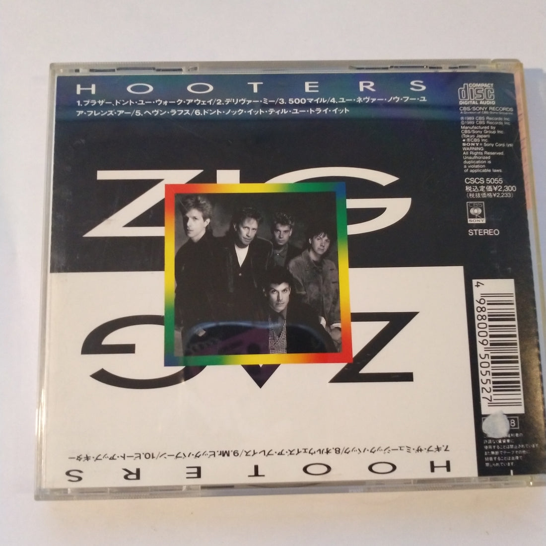 ซีดี The Hooters - Zig Zag (CD) (VG+)