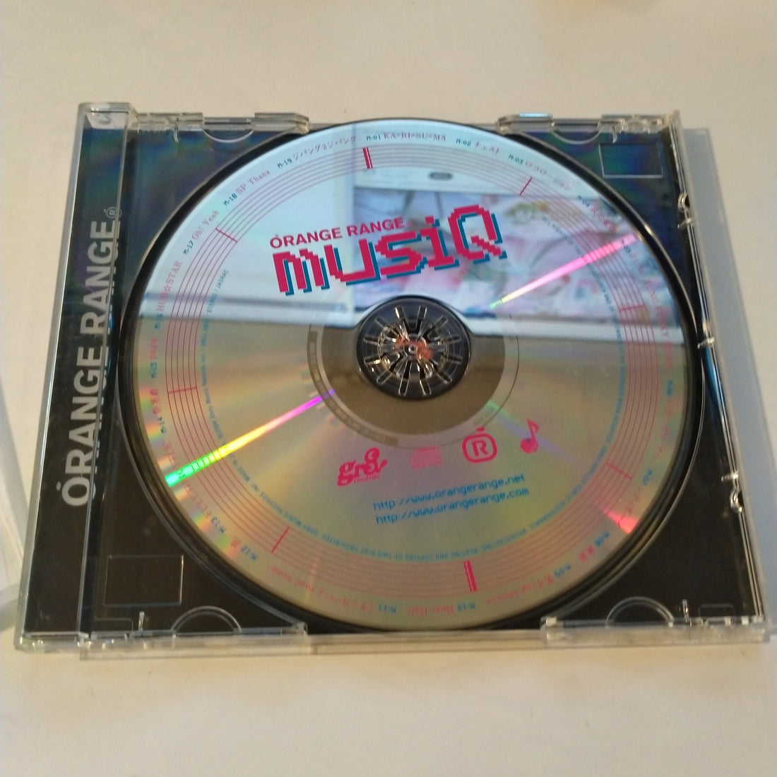 ซีดี ORANGE RANGE - MusiQ (CD) (G) (ไม่มีปก)