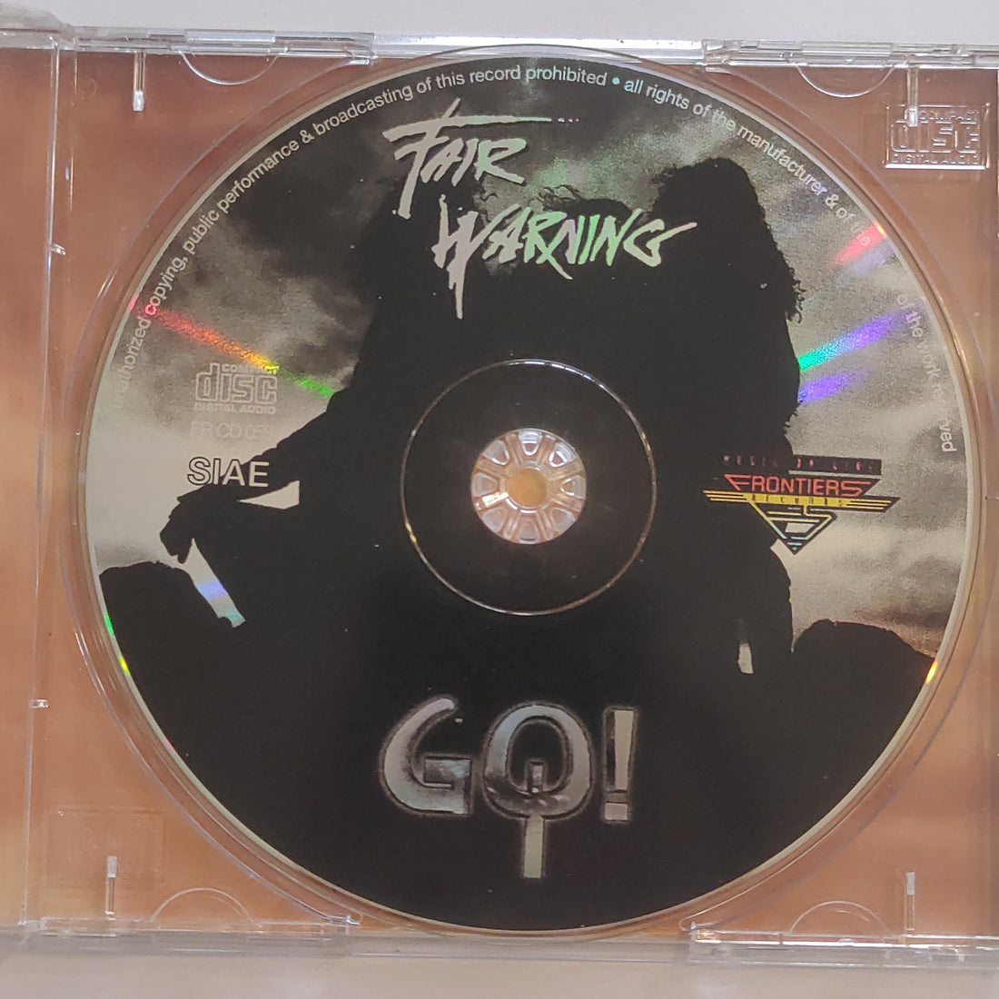 ซีดี Fair Warning  - Go! (CD) (VG)