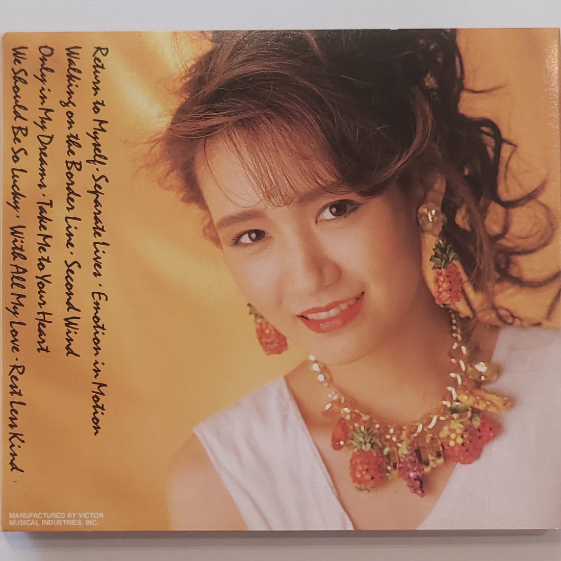 ซีดี Mari Hamada - Return To Myself CD NM or M-