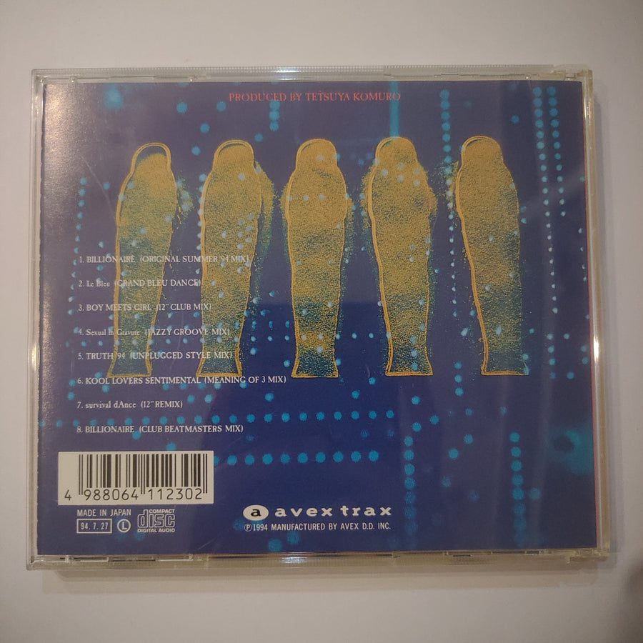 ซีดี TRF - Billionaire (Boy Meets Girl) (CD) (VG+)