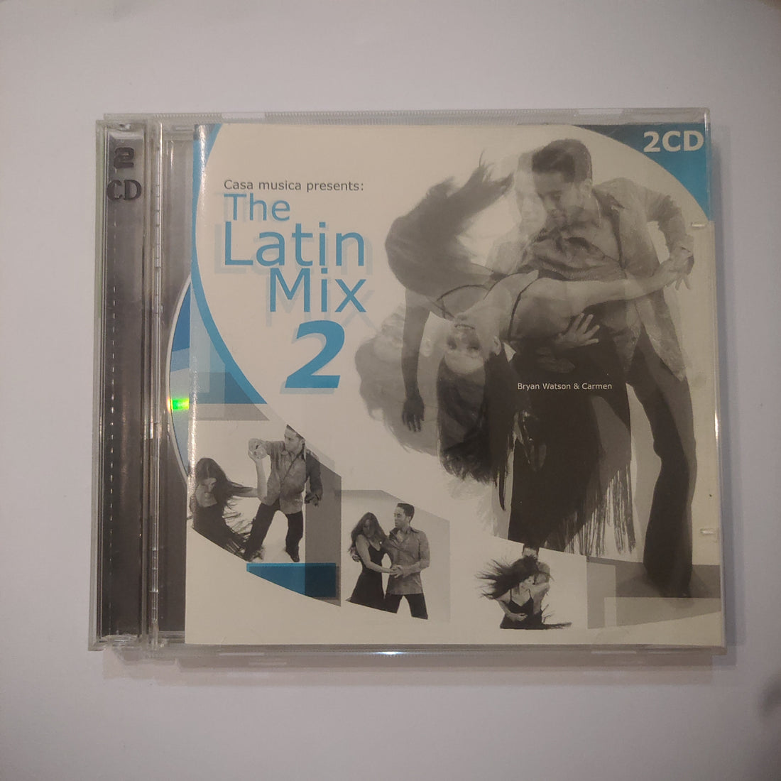 ซีดี Various - The Latin Mix 2 CD VG 2CDs