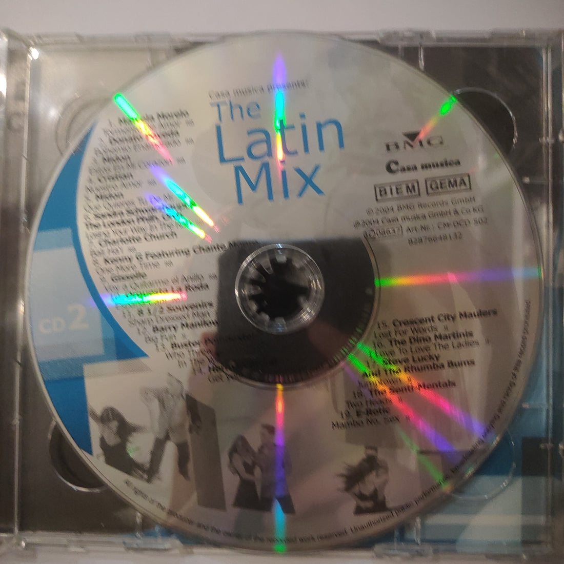 ซีดี Various - The Latin Mix 2 (CD) (VG) (2CDs)