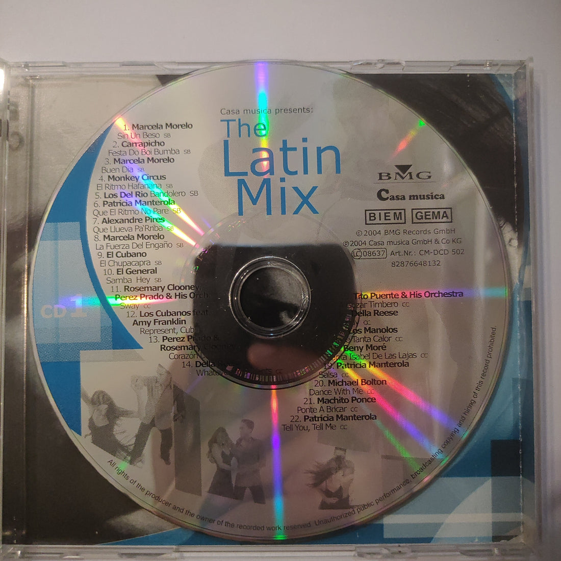 ซีดี Various - The Latin Mix 2 (CD) (VG) (2CDs)