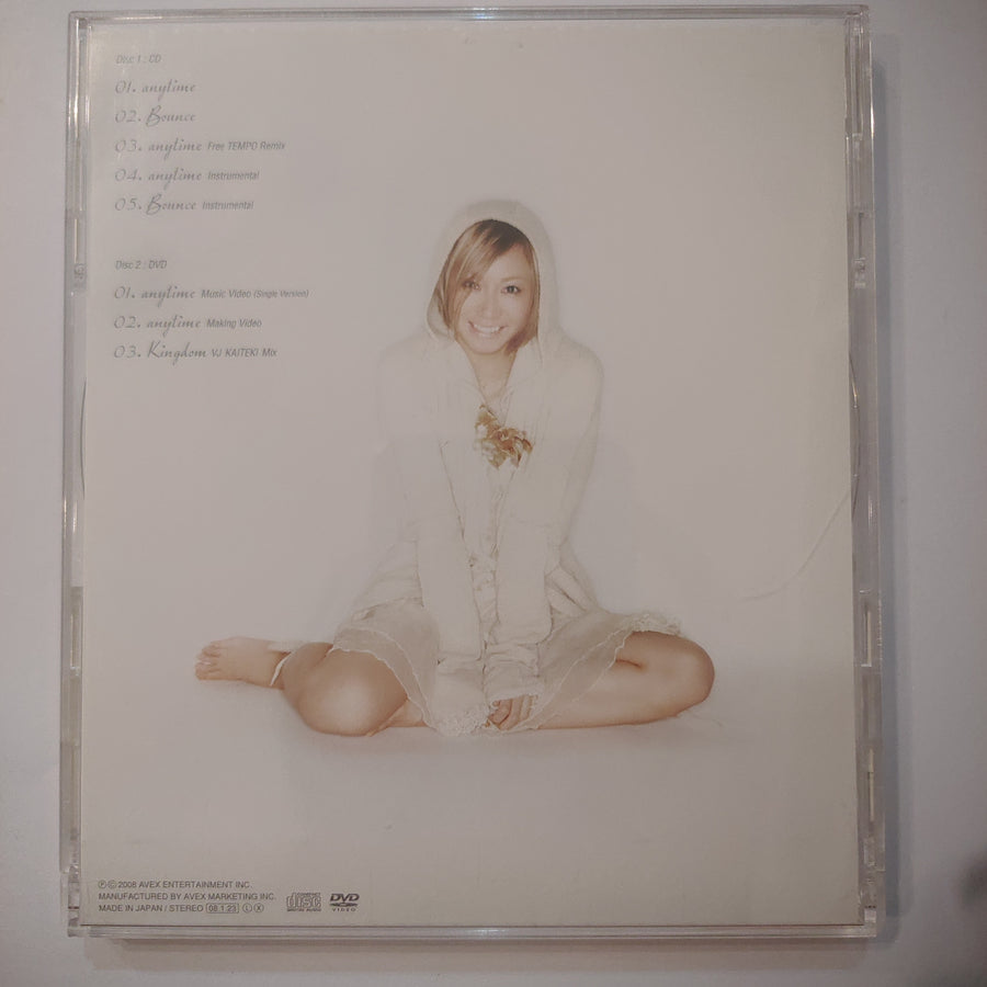 ซีดี Kumi Koda - Anytime (CD) (VG+) (2CDs)