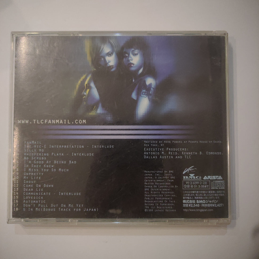 ซีดี TLC - Fanmail CD G