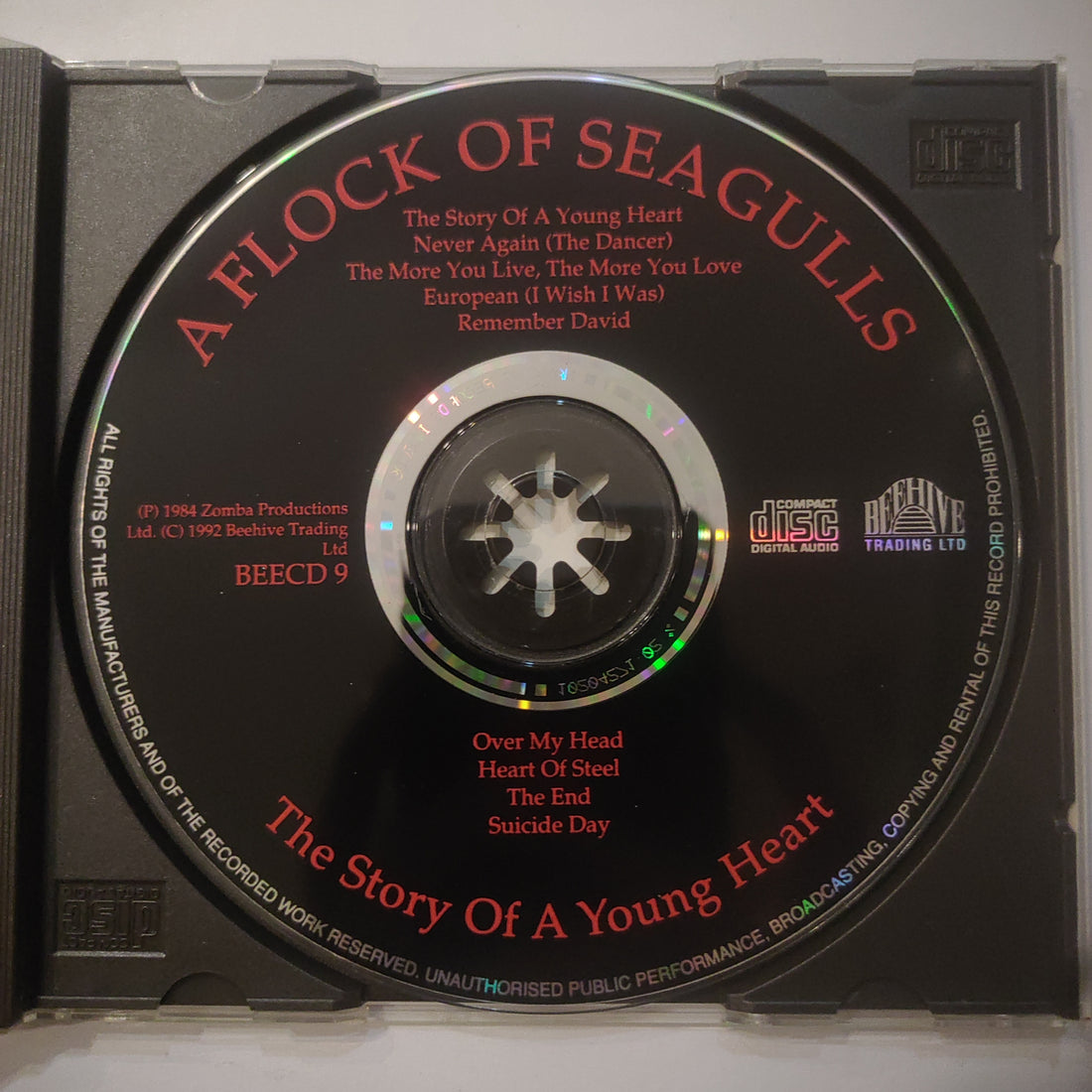 ซีดี A Flock Of Seagulls - The Story Of A Young Heart (CD) (VG+)