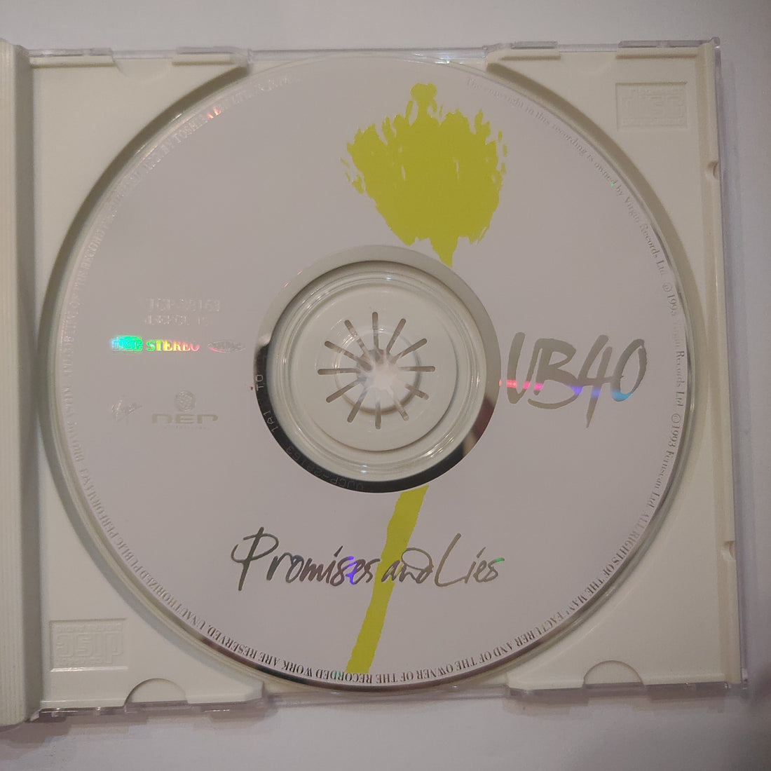 ซีดี UB40 - Promises And Lies (CD) (VG)