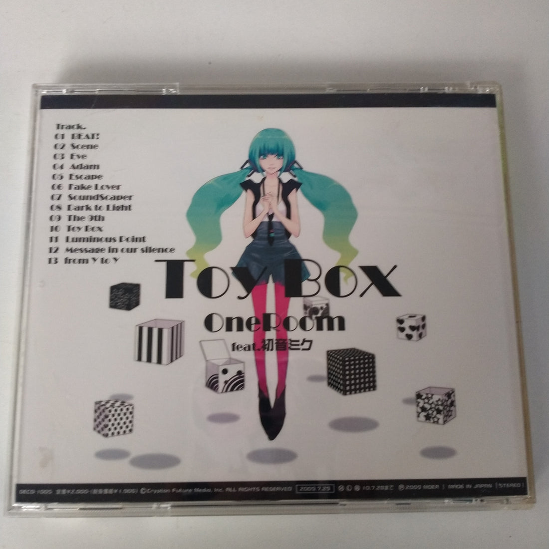 ซีดี Oneroom - Toy Box (CD) (VG+)