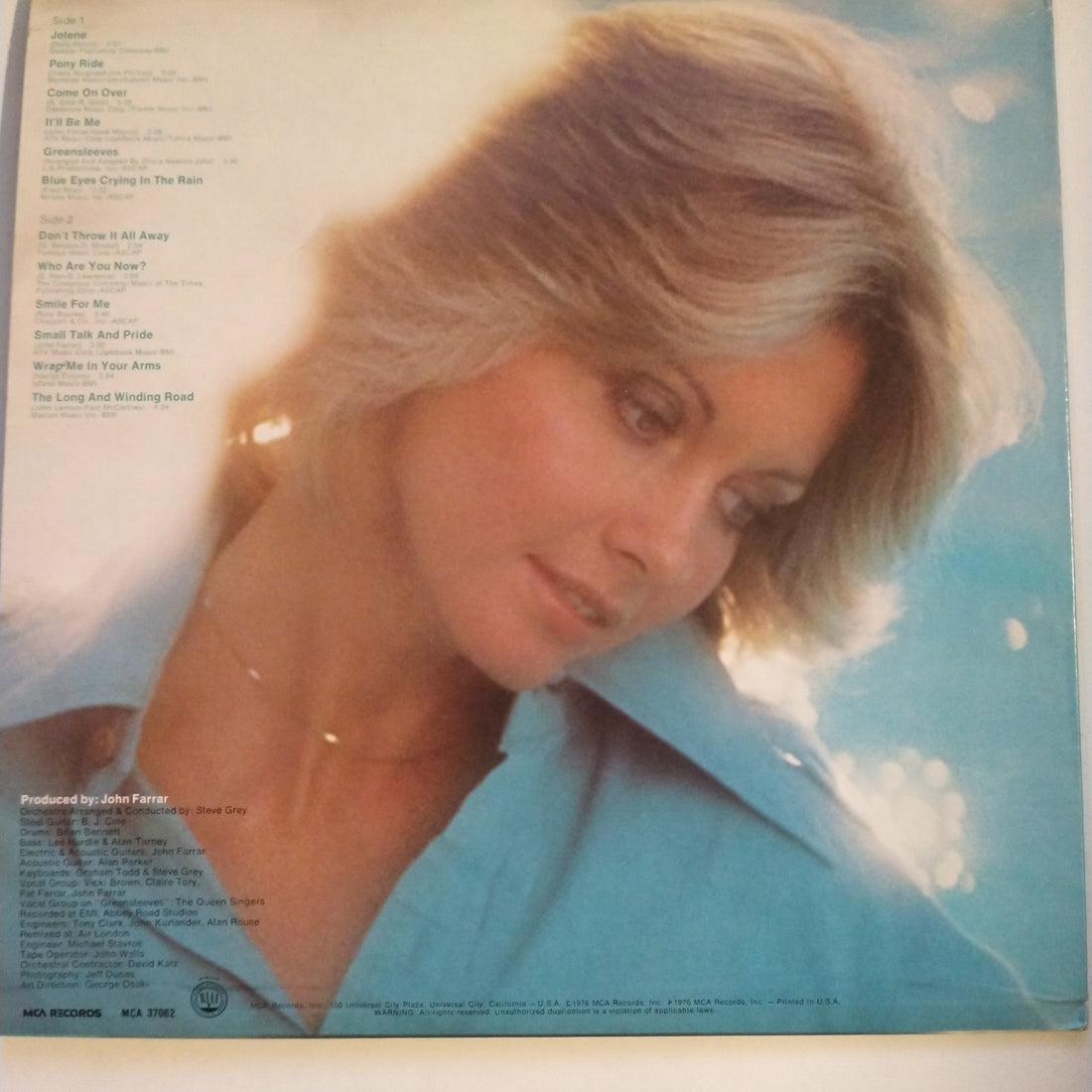 แผ่นเสียง Olivia Newton-John - Come On Over (Vinyl) (VG+)