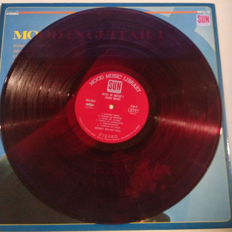 แผ่นเสียง Midnight Sun Pops Orchestra & Joseph Mayer - Mood In Guitar 1 (Vinyl) (VG+) (แผ่นสี)