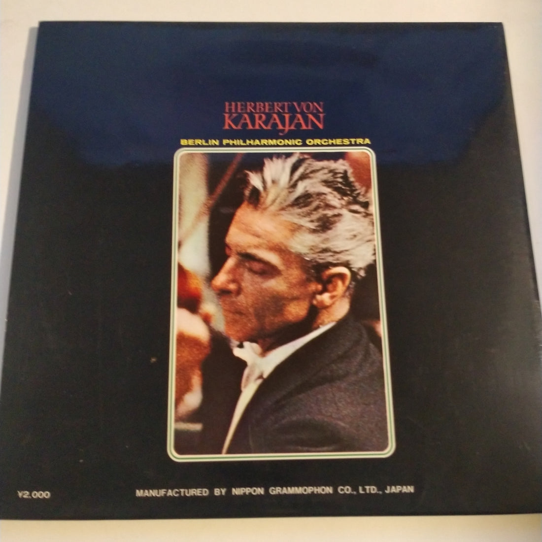 แผ่นเสียง Ludwig van Beethoven / Franz Schubert - Berliner Philharmoniker, Herbert von Karajan - Symphony No. 5 / Symphony No. 8 "Unfinished"  (Vinyl) (VG+)