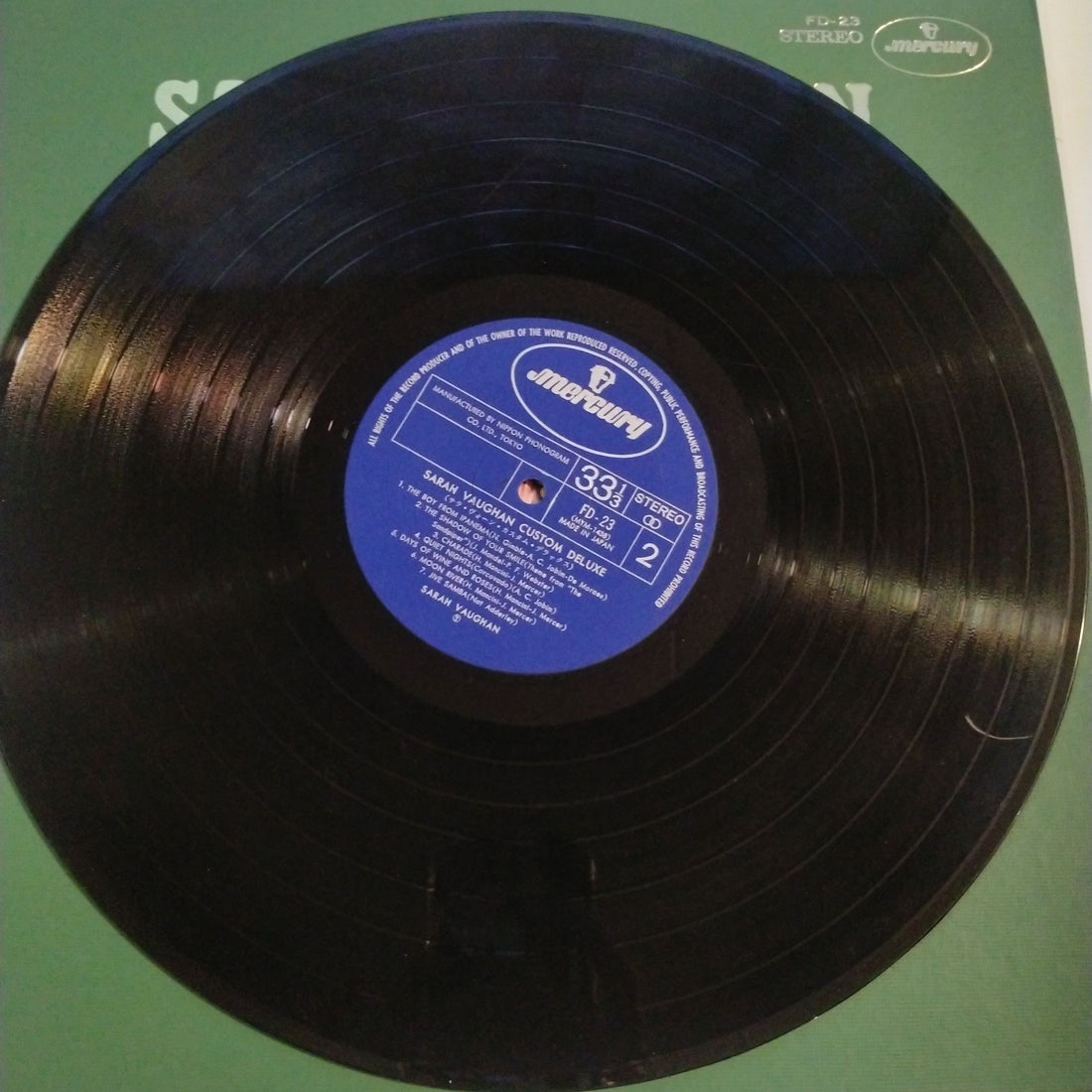 Buy Sarah Vaughan : Sarah Vaughan Custom Deluxe (Vinyl) Online for a great  price – Restory Music