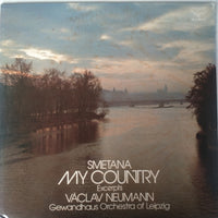 แผ่นเสียง Bedřich Smetana / Gewandhausorchester Leipzig, Václav Neumann - My Country (Excerpts) (Vinyl) (VG)