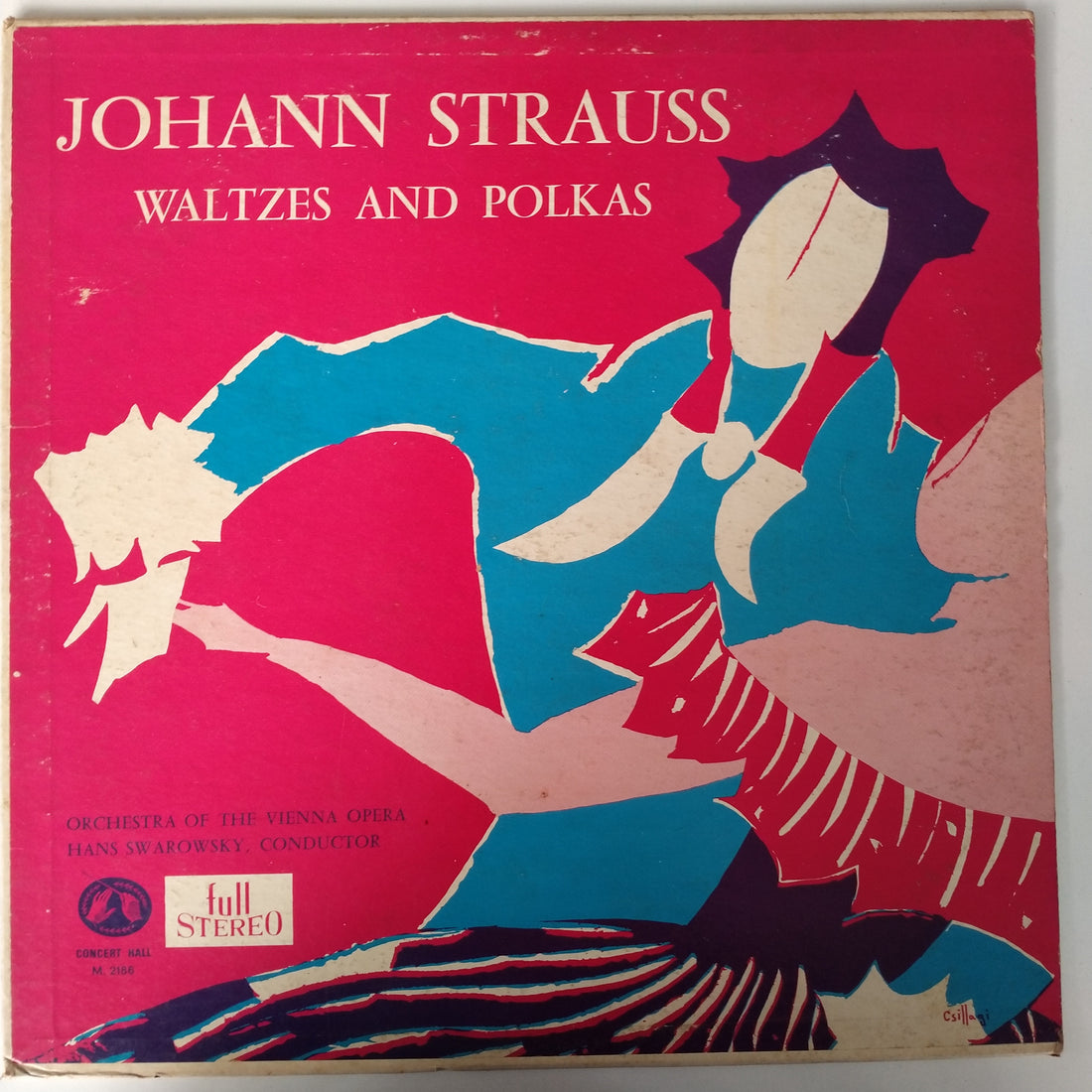 แผ่นเสียง Orchester Der Wiener Staatsoper, Hans Swarowsky - Strauss Ball In Vienna (Vinyl) (VG+)