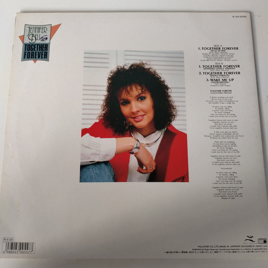 แผ่นเสียง Jennifer Bell - Together Forever (Vinyl) (VG+)