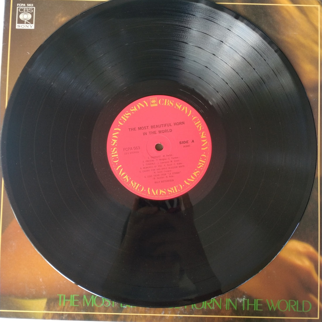 แผ่นเสียง Billy Butterfield - The Most Beautiful Horn In The World (Vinyl) (VG+)