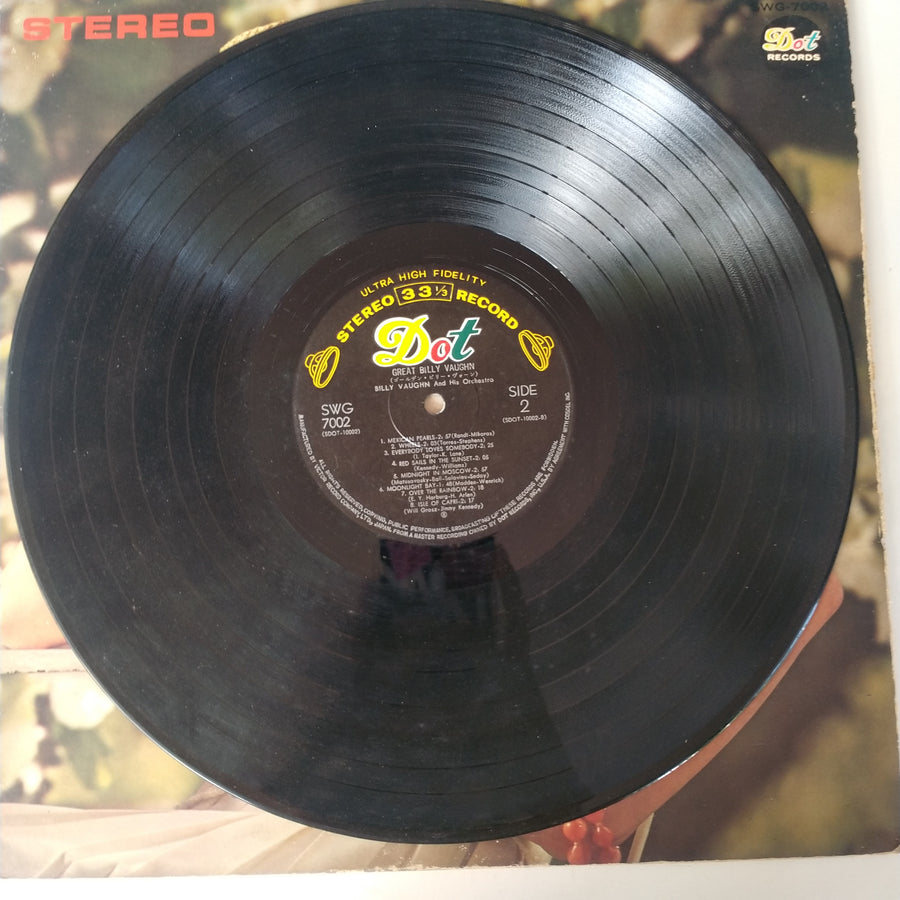 แผ่นเสียง Billy Vaughn And His Orchestra - Great Billy Vaughn (Vinyl) (VG+)