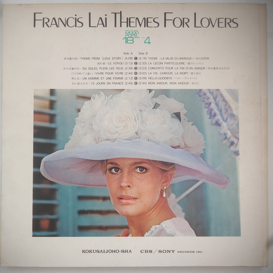 แผ่นเสียง Francis Lai - Best Of Best Mood Pops 18 Series Vol.4: Francis Lai Themes For Lovers (Vinyl) (VG+)