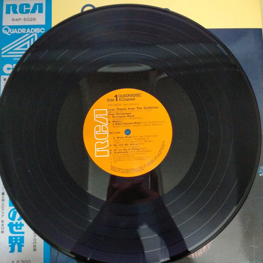 แผ่นเสียง Hugo Montenegro - Love Theme From The Godfather (Vinyl) (VG+)