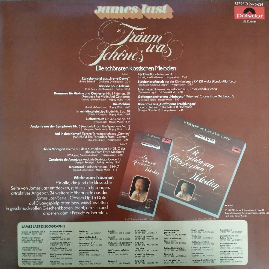 แผ่นเสียง James Last - Träum Was Schönes (Vinyl) (VG+)