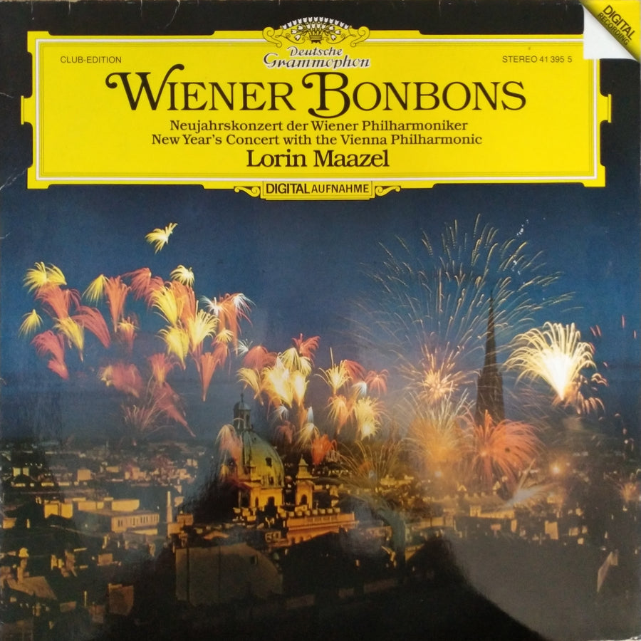 แผ่นเสียง Lorin Maazel, Wiener Philharmoniker - Wiener Bonbons (Neujahrskonzert Der Wiener Philharmoniker = New Year's Concert With The Vienna Philharmonic) (Vinyl) (VG+)