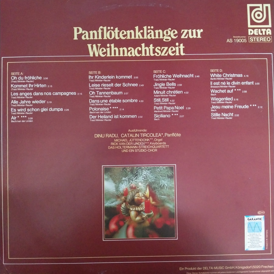 แผ่นเสียง Dinu Radu - Panflotenklange zur Weihnachtszeit Vinyl VG+