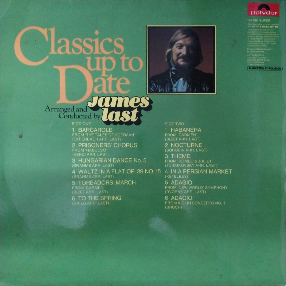 แผ่นเสียง James Last - Classics Up To Date Vinyl VG+