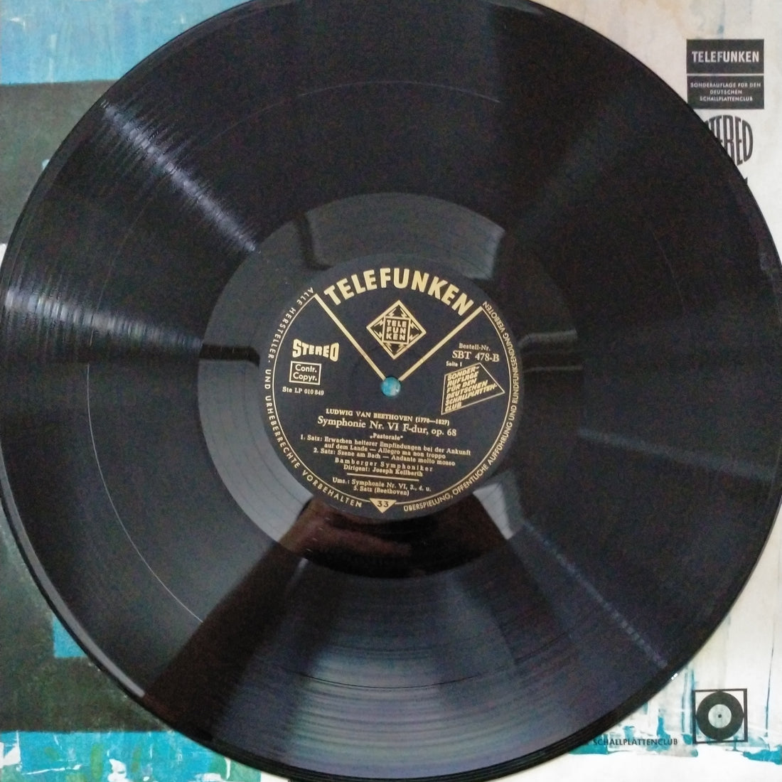 Ludwig van Beethoven - Symphonie Nr. 6 F-Dur Op. 68 Pastorale  (Vinyl) (VG+)