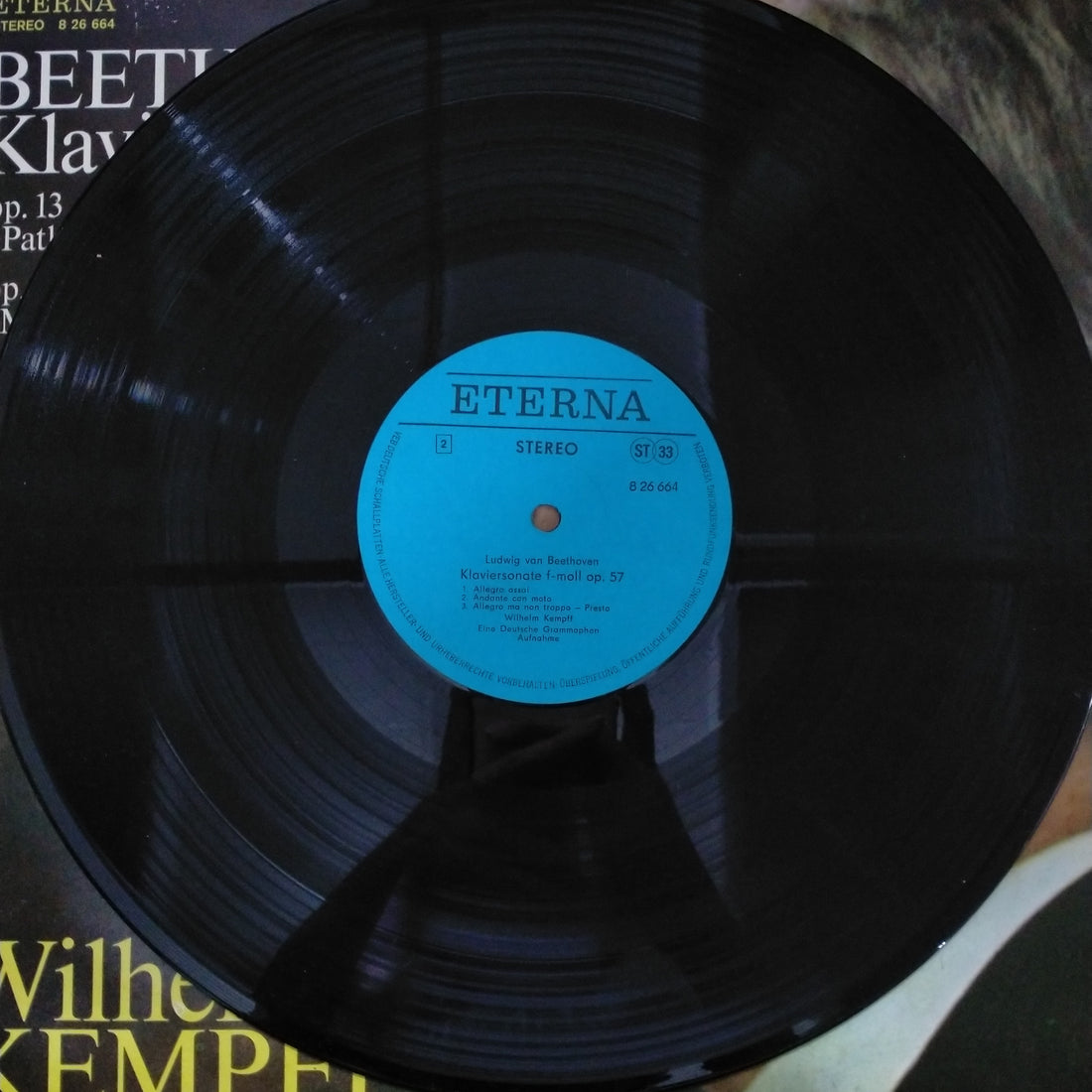 แผ่นเสียง Ludwig van Beethoven, Wilhelm Kempff - Klaviersonaten (Vinyl) (VG+)